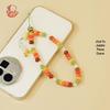 New Chinese Style Jade Beaded Candy Phone Pendant: High-End Anti-Lost Chain