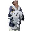 Whale Design Backpacks Casual Daypack with Spikes Adult Cute Dragon Backpack Dinosaur  Lizard Waterproof Girls Birthday Gift