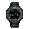 Round Waterproof Luminous Alarm Clock Multifunctional Student Watch - College Youth Edition.