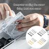 High Strength PC Cooling Fan Screws Universal Compatibility Toolless Installation for DIY Enthusiasts
