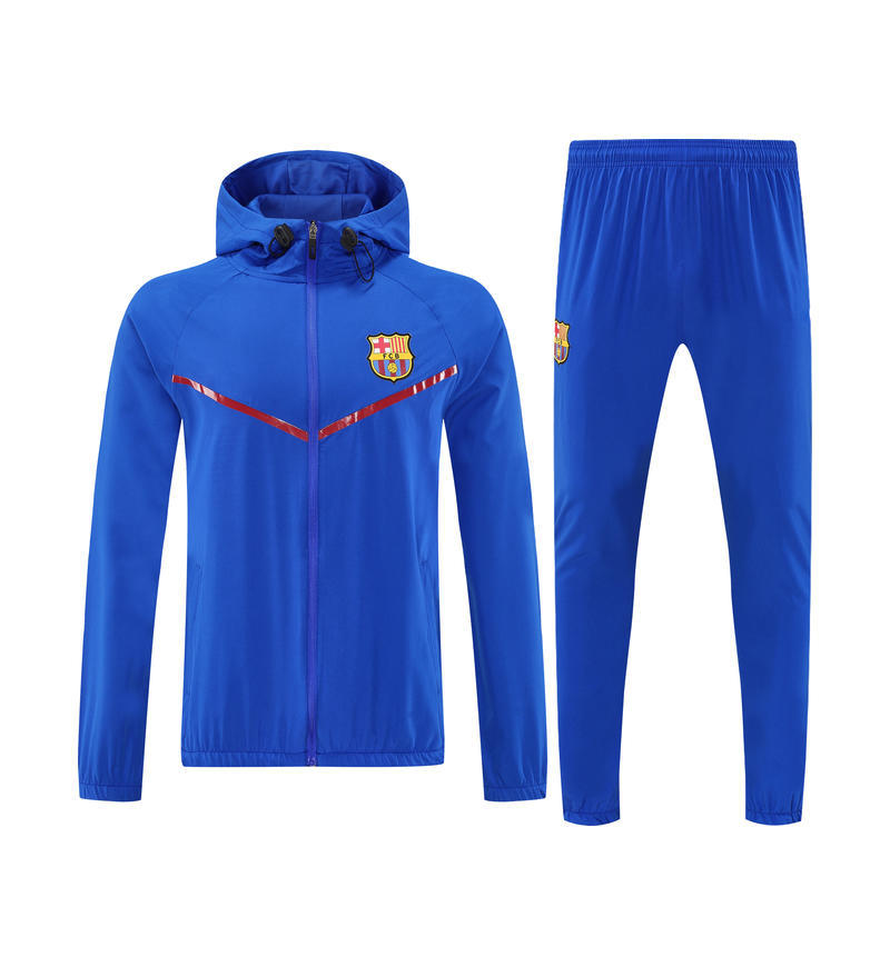 2526 Club Footwear Windbreaker Set, Manchester City, Paris, Barcelona, Arsenal, Marseille Boca, Argentinien