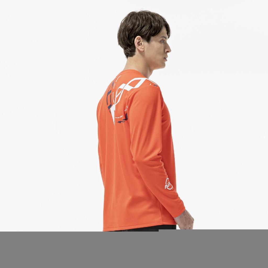 Training Wear UV Sunstone Size M N-XT Long-Sleeve T-Shirt, Antibacterial, Odor-Resistant, Sweat-Wicking, Quick-Drying, Protection, 32JAD745, Unisex,