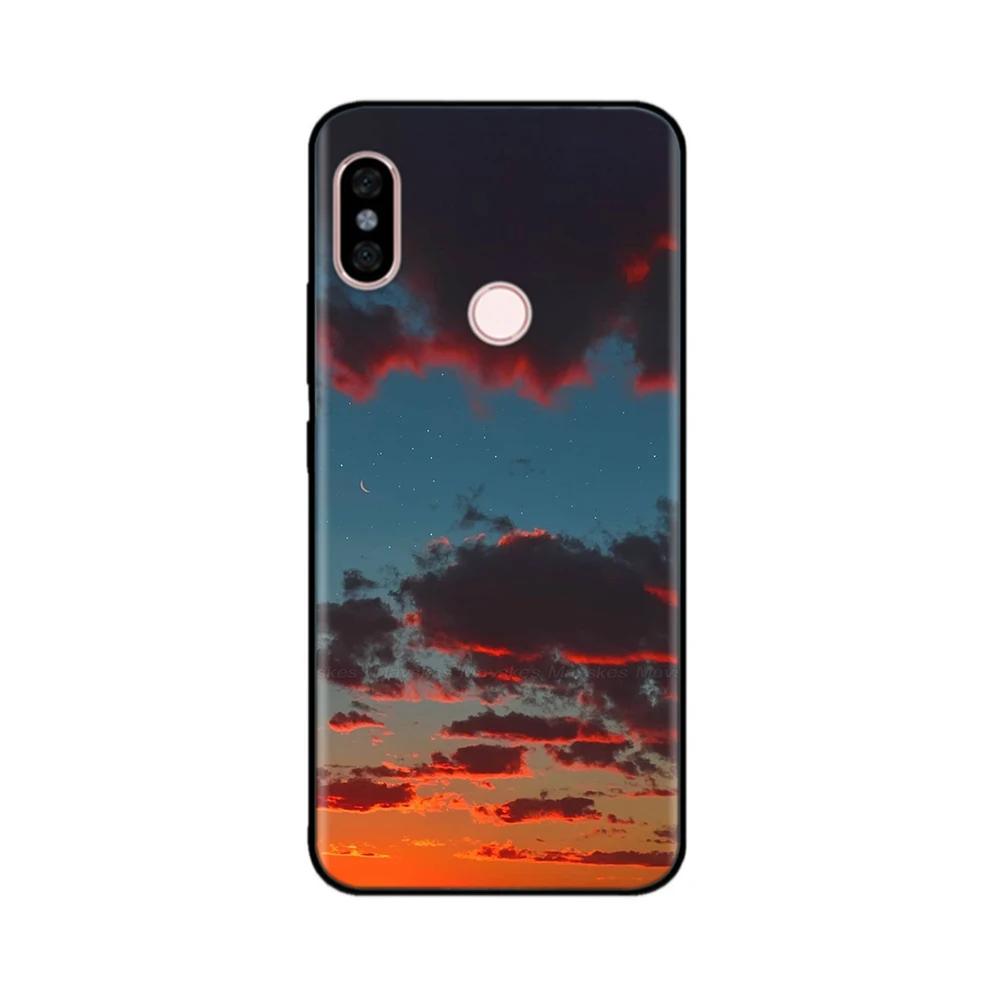 Luxury Case For Redmi Note 5 Pro Patterned Full Protection Soft Liquid Silicone Cartoon Cover For Xiaomi Redmi Note 5 Pro Note5