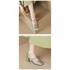 French Mary Jane Shoes One Strap Temperament New Chinese National Style Small High Heeled Single Shoes