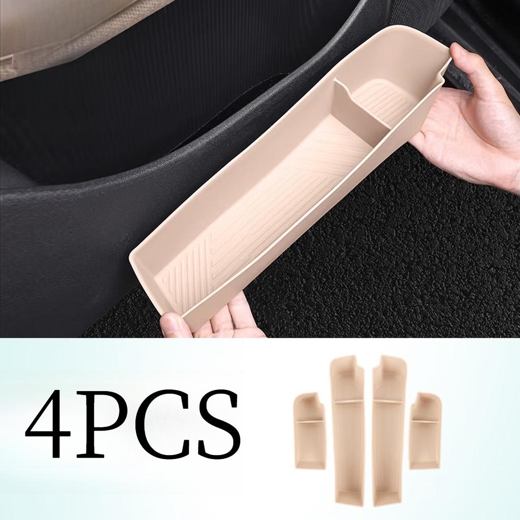 Silicone Door Side Storage Tray and Organizer Box for NIO ET5T ET5 Touring 2024 Interior Accessories
