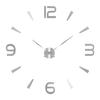 2D/3D Large Roman Numeral Acrylic Mirror Wall Clock Sticker Fashion DIY Quartz Clocks Watch Home Decoration Living Room Stickers