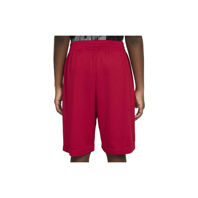 Jordan Kids Logo Print Straight-Leg Shorts Kids Bottoms Gym-Red CW1500-687