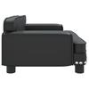 Children's Sofa Black 70x45x30 Cm Faux Leather