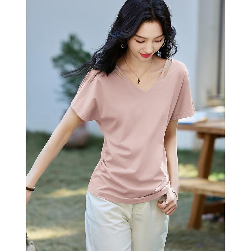 Women's V-Neck Short Sleeve T-Shirt