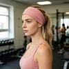 Fascia Sportiva Assorbente Sudore Traspirante Elastica Per Lavare il Viso Trucco Yoga Corsa Pallacanestro Fascia per Sudore Accessori per Capelli