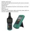 Line Pipe Finder Cable Finder MY6818 Multifunction Cable Detector Underground Wire Short Circuit Tester Finder Diagnostic Tool