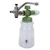   Foam Cannon for High Pressure Washer Transparent Spray Bottle 1Celsius4 Inch Quick Connect Wand 5 Nozzles 3 Washers