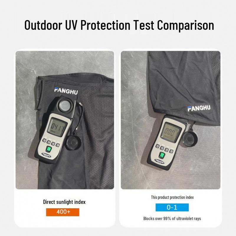 Men's 2025 Summer Thin UV-Protection Breathable Neck Mask for Outdoor Sports.