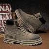 Autumn Winter Men Boots Waterproof Outdoor Ankle Boots For Men Tooling Boots