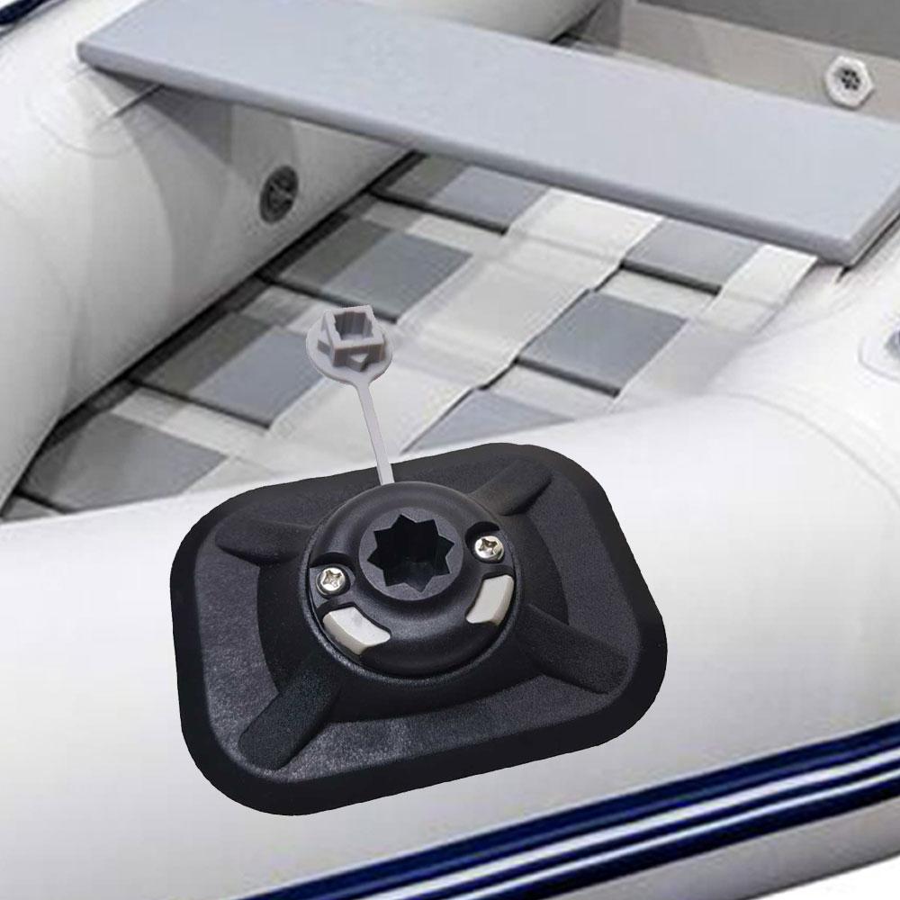 Inflatable PVC Boat Watercraft Electronics GPS Fish Finder Camera Mount Kayak Ball Base Safety Flag Mount Kit DIY Pad 7