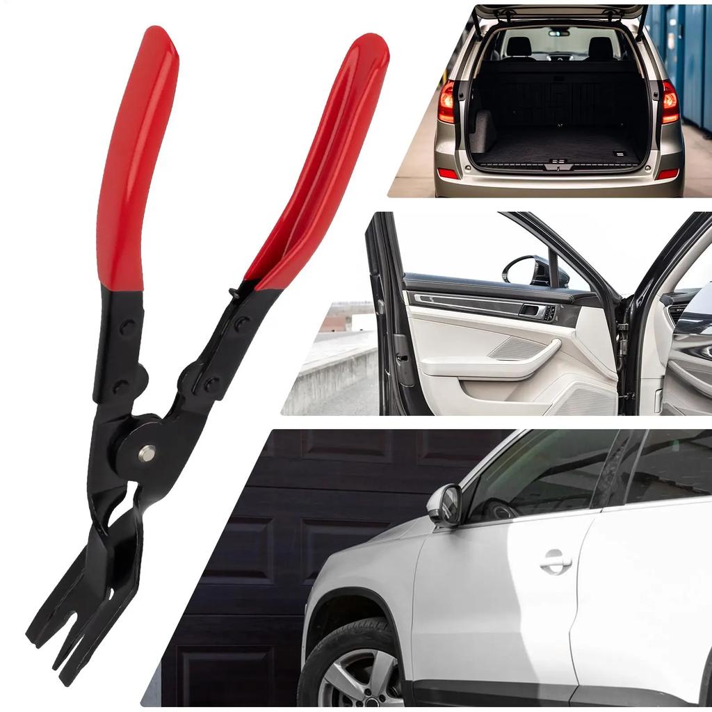 Auto Clip Pliers and Fastener Remover Car Trim Rivet Removal Pry Tool Repair for Automotive Door Panel Upholstery Dashboard