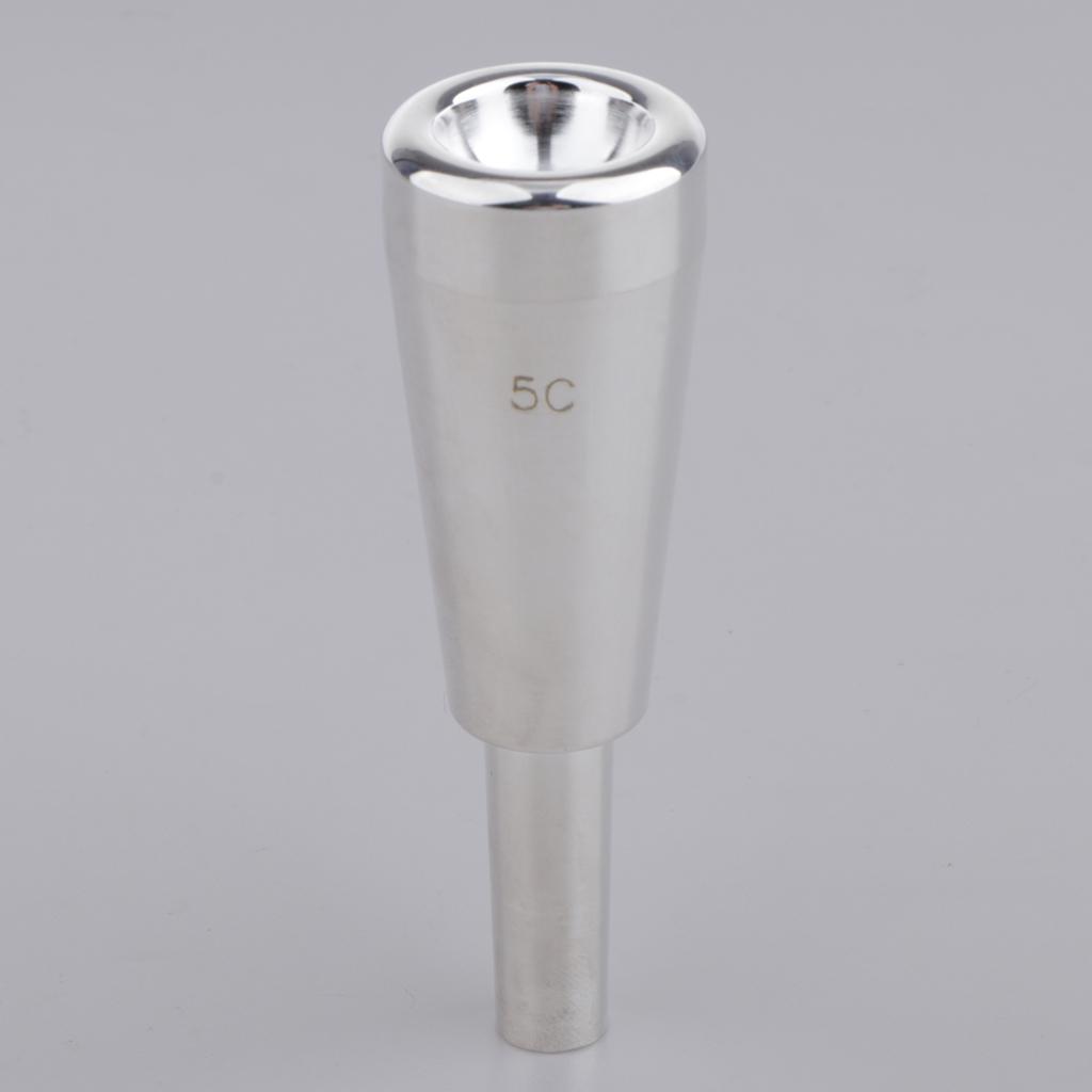 High Quality Trumpet Mouthpiece 5C for Parts Accessories Golden