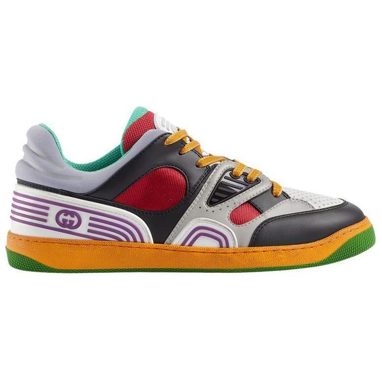 Gucci Basket Sneaker 'Black Demetra' 697882 2SH90 1072