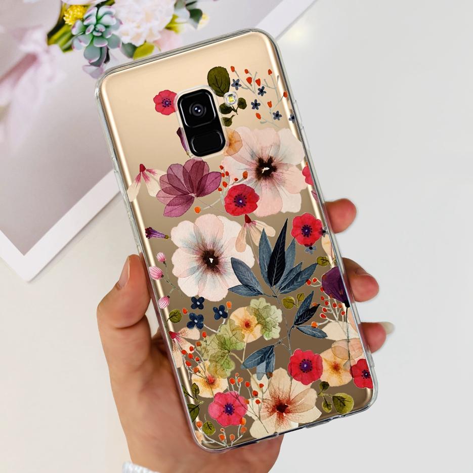 For Samsung Galaxy A8 Plus 2018 Case SM-A730F Luxury Painted Cover Soft Silicone Phone Case For Samsung A8 2018 A530F A8+ Fundas
