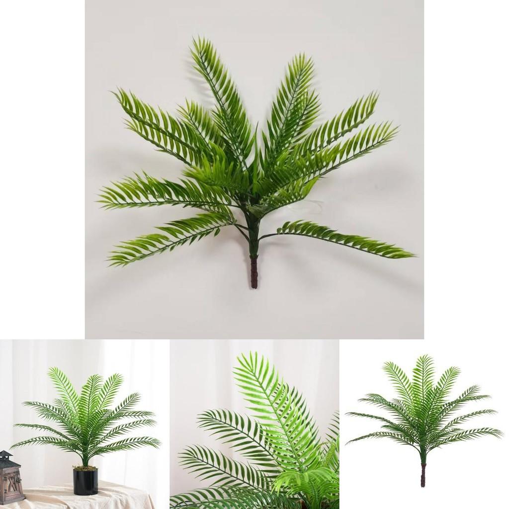 Artificial Plant Dypsis Lutescens Leaf Wall Decor For Home Interior