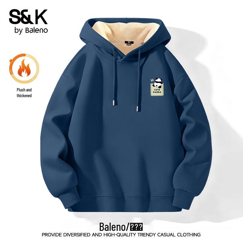 

Мужской худи из флиса альпаки S&K Baleno XL