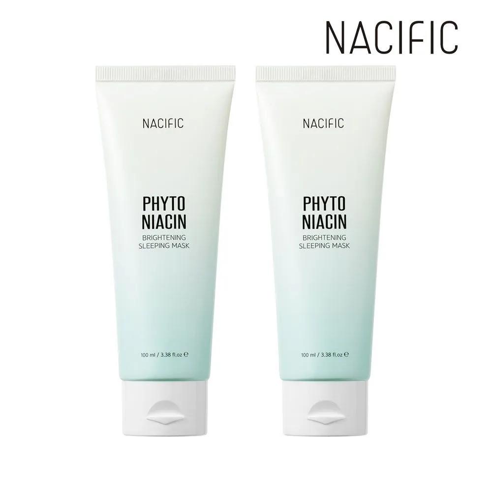 NACIFIC Phyto Niacin Brightening Sleeping Mask 100ml x 2