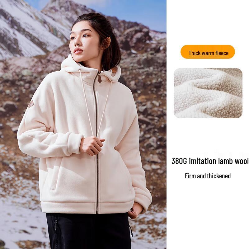 Tuoluzhe Women s Fleece Jacket GRY307269 XXL