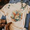 T-shirt scoiattolo Donna designer grafica harajuku t-shirt ragazza Unisexga abbigliamento