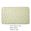 Floor Rugs Easy Clean Water Absorbent Solid Color Anti-slip Entrance Door Bath Mat