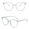 Anti Blue Light Glasses Transparent Computer Goggles Versatile Fashion Sunglasses Uv400 Women Face Decor Glasses Accessories