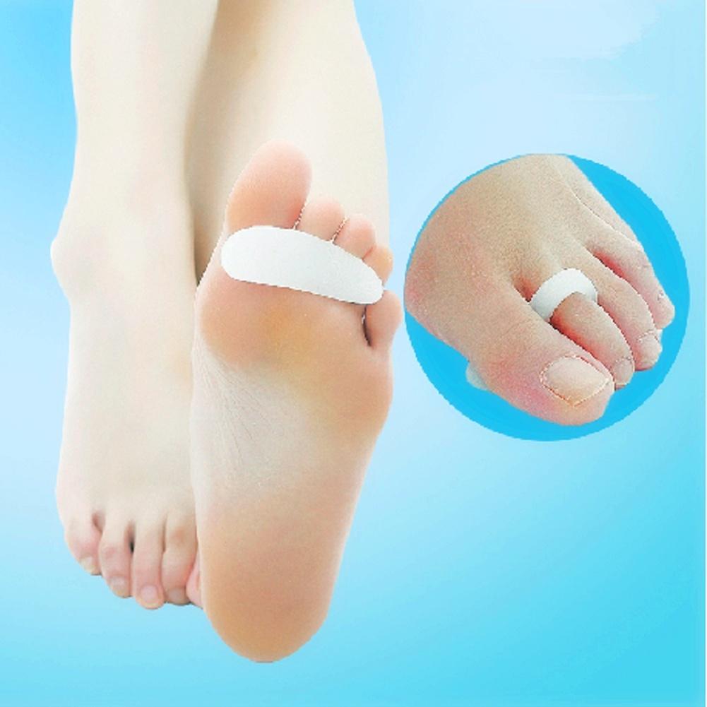 2pcs Foot Massage Silicon Gel Toe Straightener Crests Support Props For Crooked & Hammer Toes