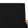 Armchair Black Fabric