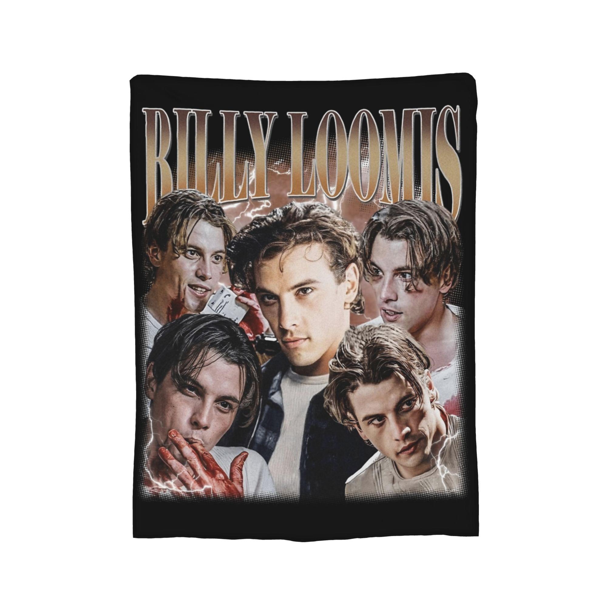 

Retro Billy Loomis Blanket Fleece Printed Breathable Ultra-Soft Throw Blankets for Home Outdoor Bedspread 75x90cm