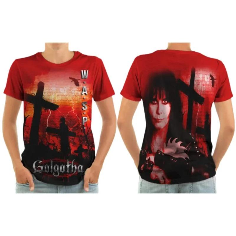 T-shirts Rock W.A.S.P Impression 3D Streetwear Hommes Femmes Mode Manches Courtes T-shirt Hip Hop T-shirts Enfants Hauts Vêtements Homme