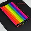 12 Color and 24 color fluorescent colored pencils