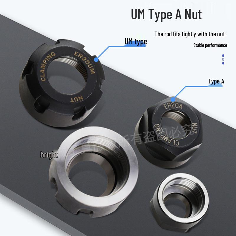 Single/Double-Sided Side-Fixed ER Collet Extension Tool Holder for CNC Lathes