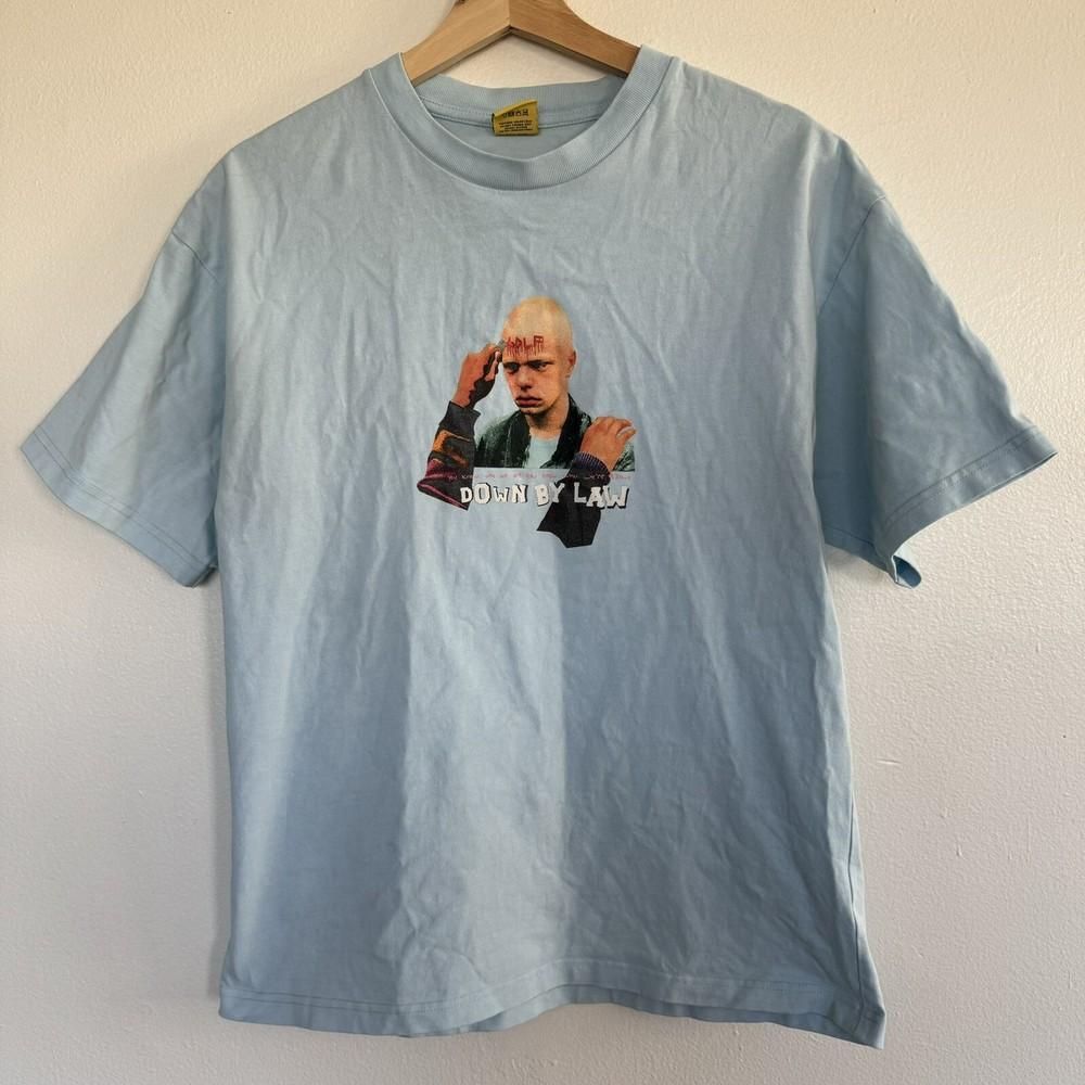Golf Wang Down By Law TShirt Mens Medium Blue Tyler The Creator Streetwear Tee Unisex T-Shirt S
