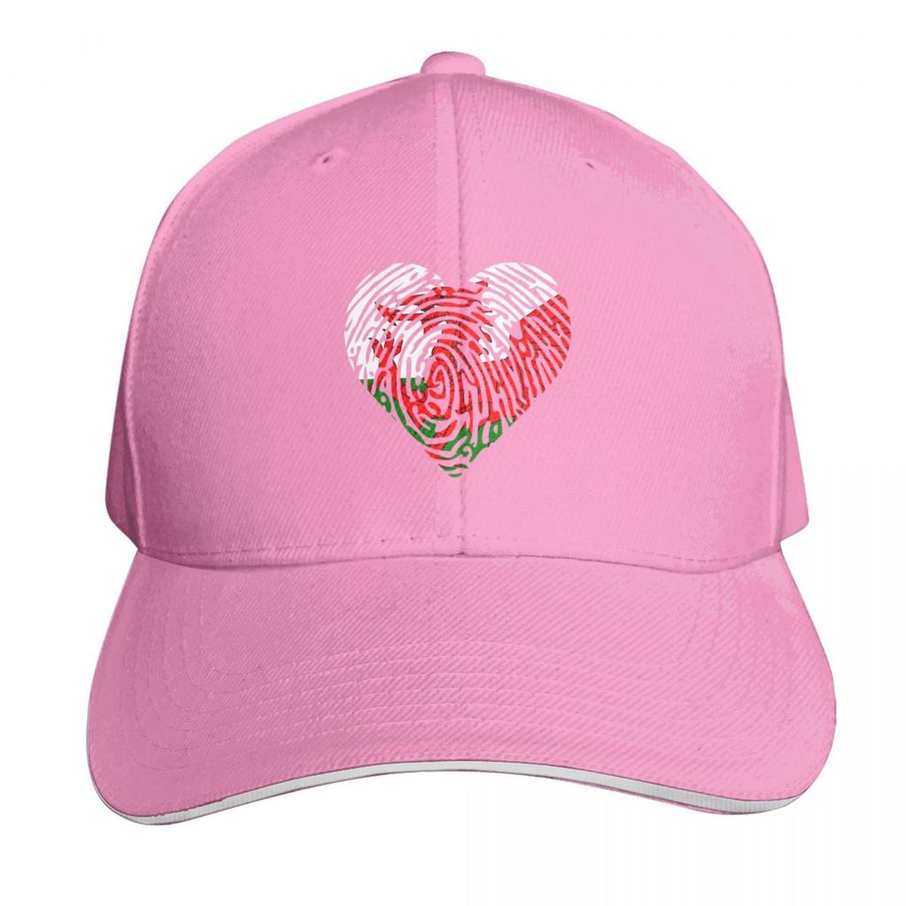 Wales Love Heart Welsh Is In My DNA Baseball Cap Funny Hat Golf Golf Hat Trucker Cap Caps For Women Unisexs