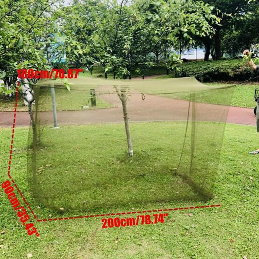 Mosquito Net Large Indoor Outdoor Camping Insect Netting Cover Canopy Fit Travel