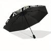 1pc Halloween Spider Decorations Automatic Open/close Folding Umbrella, Compact Portable Travel Umbrella,Durable Construction yy250814169