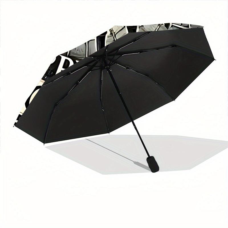 1pc Halloween Spider Decorations Automatic Open/close Folding Umbrella, Compact Portable Travel Umbrella,Durable Construction yy250814169
