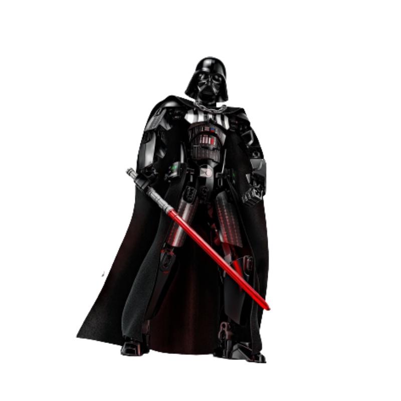 Ksz713 Diy Building Blocks Toy Set Abs Plastic 50-100 Pieces Stormtrooper Design