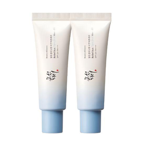 

Beauty of Joseon Relief Sun Aqua Fresh Rice + B5 Hydrating Sunscreen SPF50+ PA++++ 50ml × 2