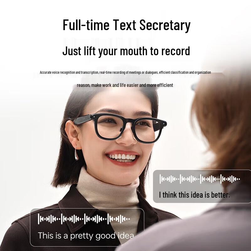 RayNeo V3 Slim AI Smart Audio Glasses