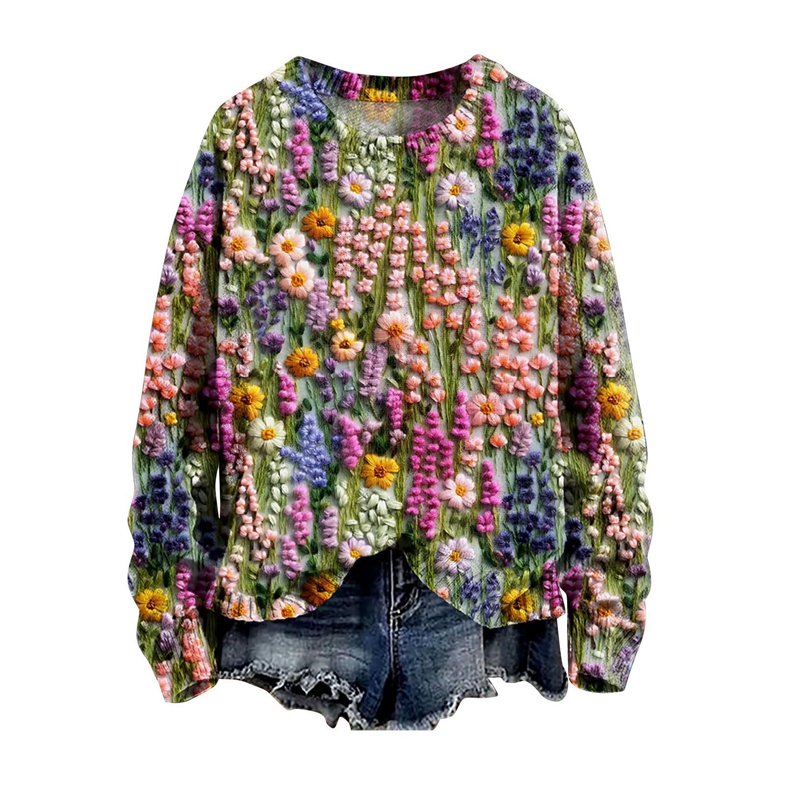 ST-YK01-Mink Crew Neck Pullover 3D Printing S