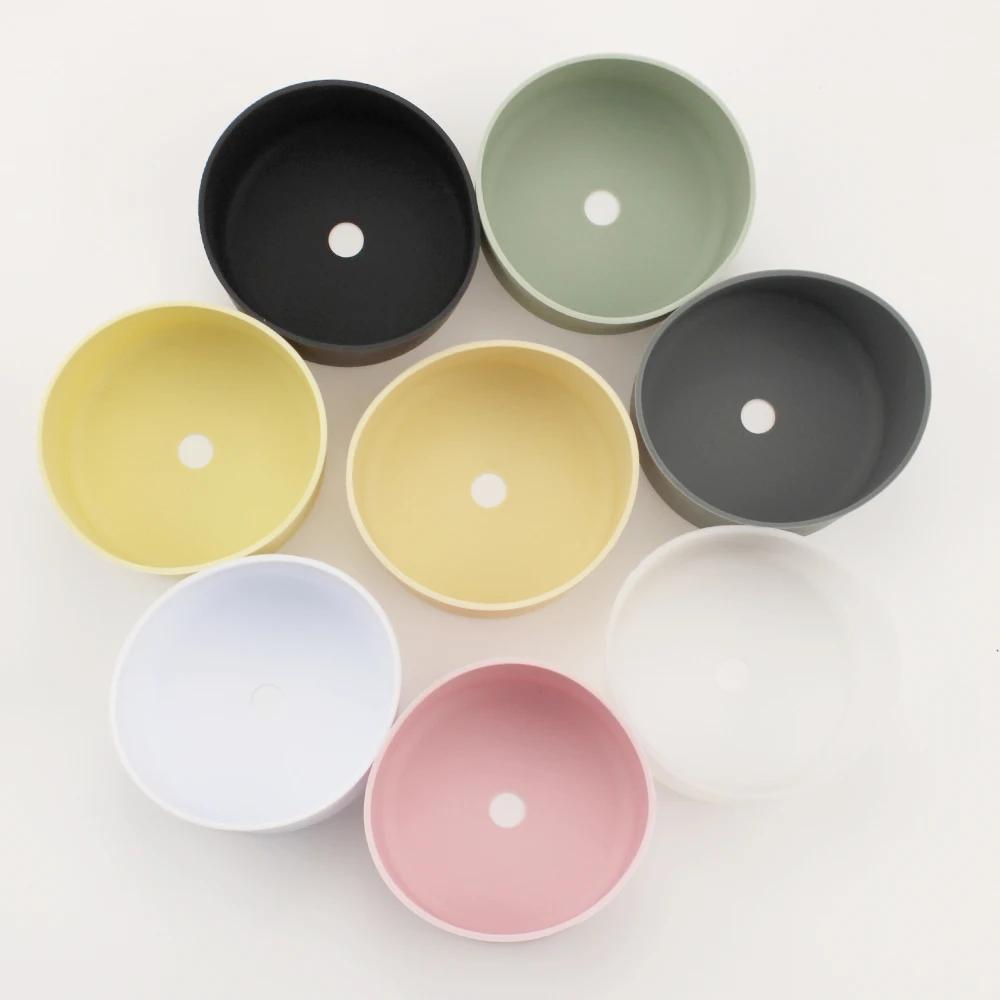 7cm Dia Anti Scalding Colorful Non-slip Silicone Bottom Boot Water Bottles Beverage Cup Sleeve Ml water bottle Tumbler oz Baymax