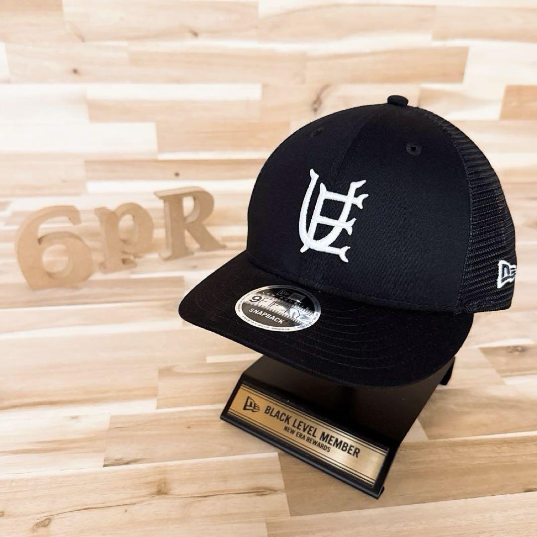 

[USED] Extremely rare New Era x Uniform Experiment limited edition collaboration mesh cap in black