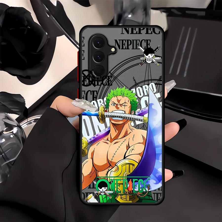 Case for Samsung Galaxy A53 A16 A15 A73 A33 A35 A14 A23 A34 A36 A56 A55 A17 A52 A54 A52S A72 Phone Cover One Piece Cool Zoro