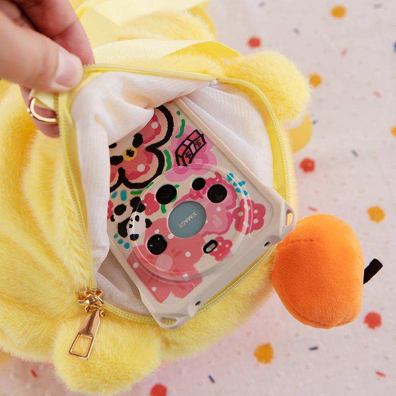 Hot Cute Capybara Doll Cute Lulu Emoji Pack Plush Toy Cartoon Doll Backpack