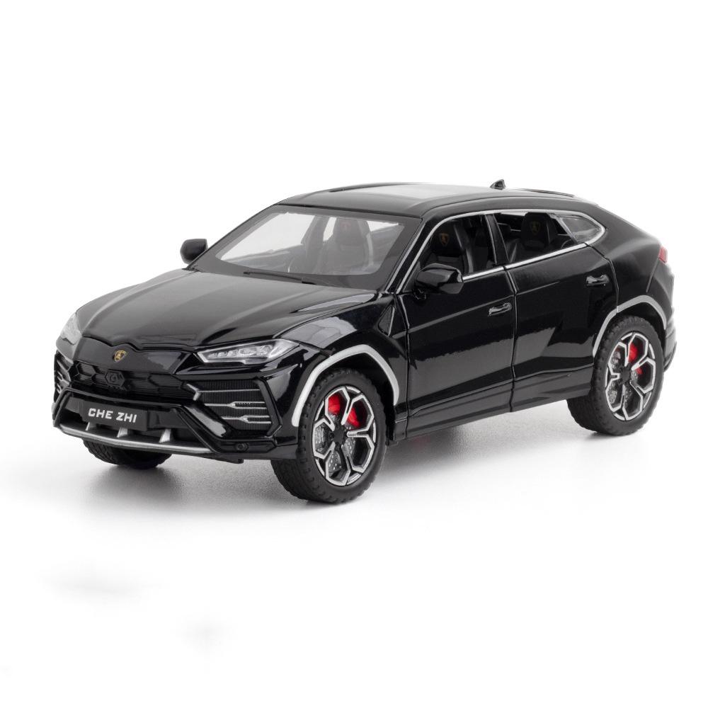 

1:24 Scale HURACAN STERRATO URUS Car Model Toy Metal Diecast Sound Light Shock Absorption Models Hobby Presents for Children